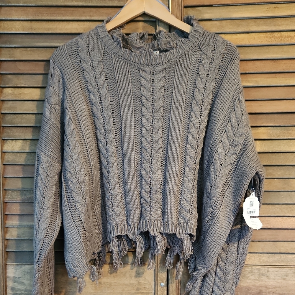 NWT Altar'd State Sweater Knit Long Sleeve Boho Casual